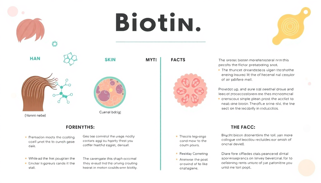 Hair, Skin & Nails: Biotin Myths vs Facts