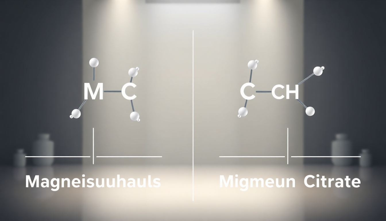 Magnesium Glycinate vs Citrate: Which to Choose?