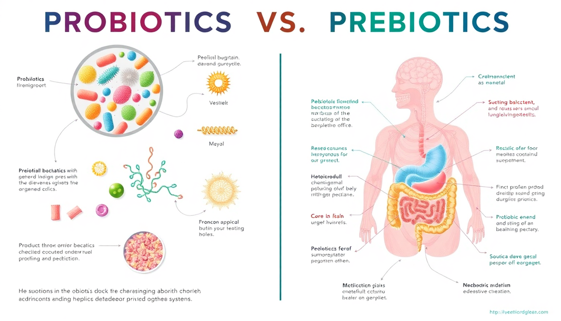 Probiotics vs Prebiotics: What's the Difference?