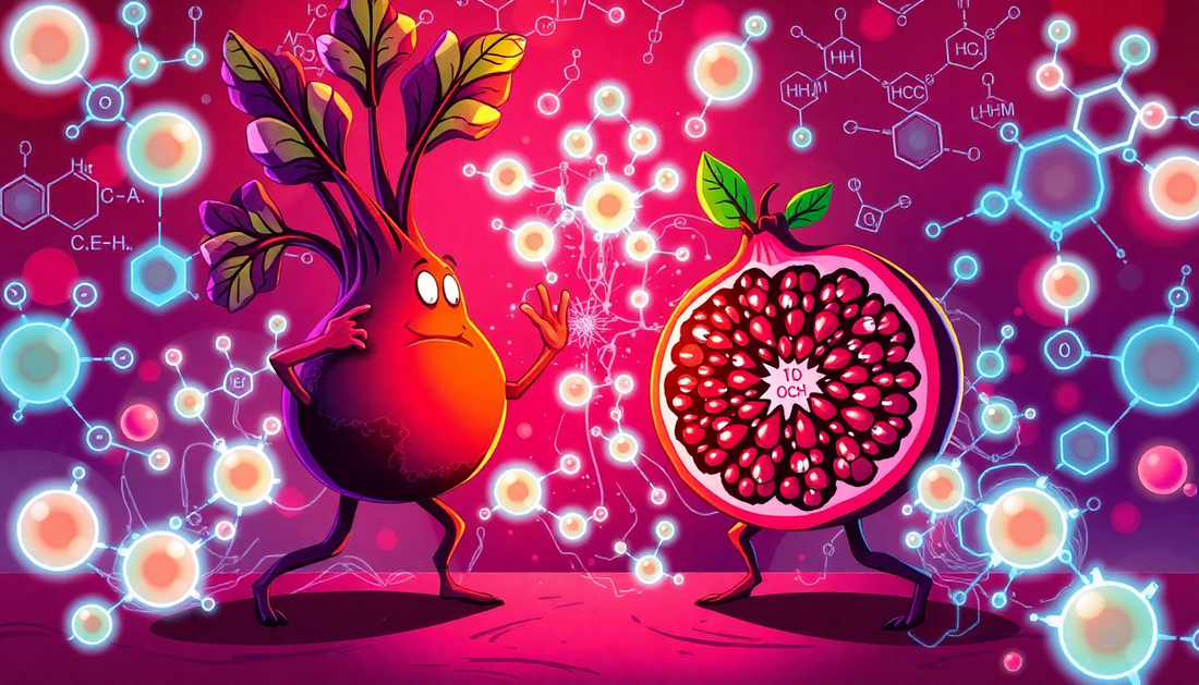 Beetroot vs Pomegranate: The Battle for Nitric Oxide Supremacy