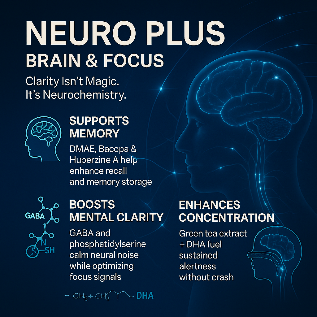 Vitality Essentials - Sharper focus. Stronger mind. Daily clarity unlocked