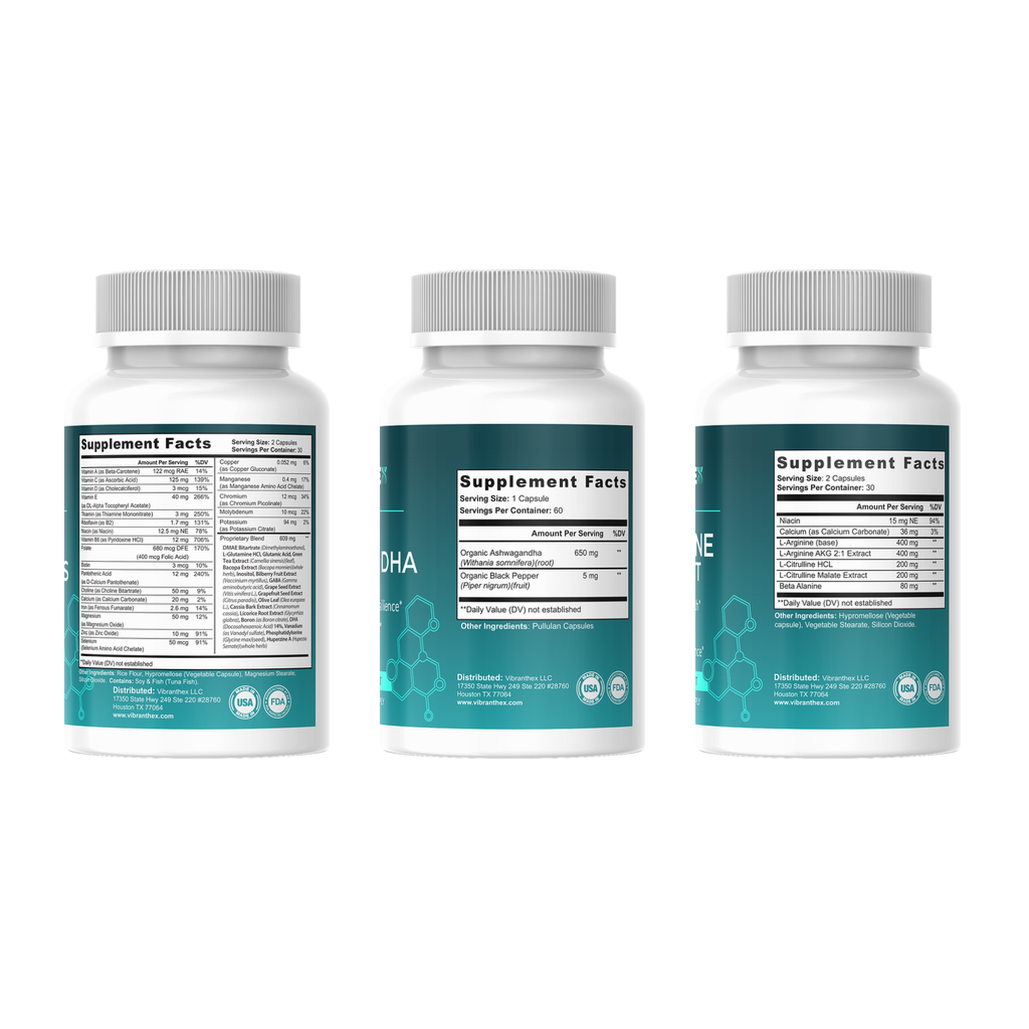 FocusFuel Trio - Fuel strength. Build stamina. Recover faster