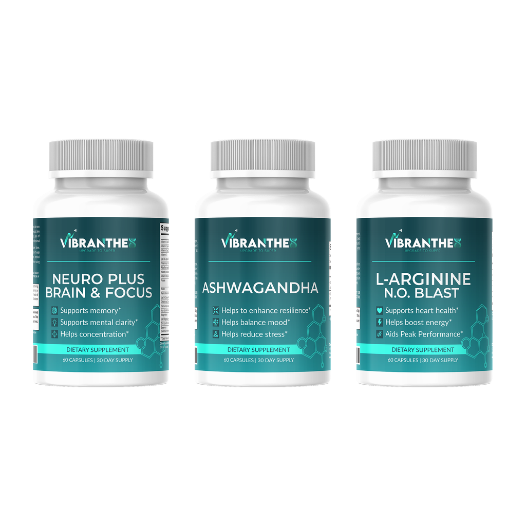 FocusFuel Trio - Fuel strength. Build stamina. Recover faster